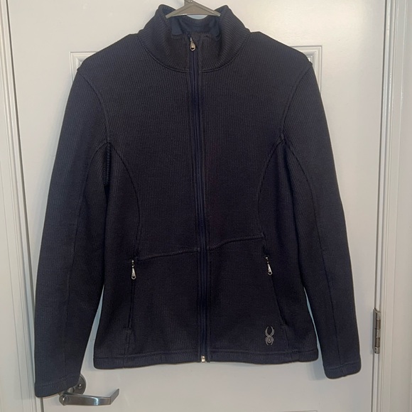 Spyder textured full zip jacket. - Picture 2 of 7